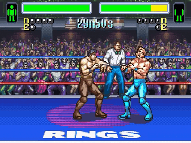 Sougou Kakutougi Rings: Astral Bout 3 screenshot 2 for Super Famicom